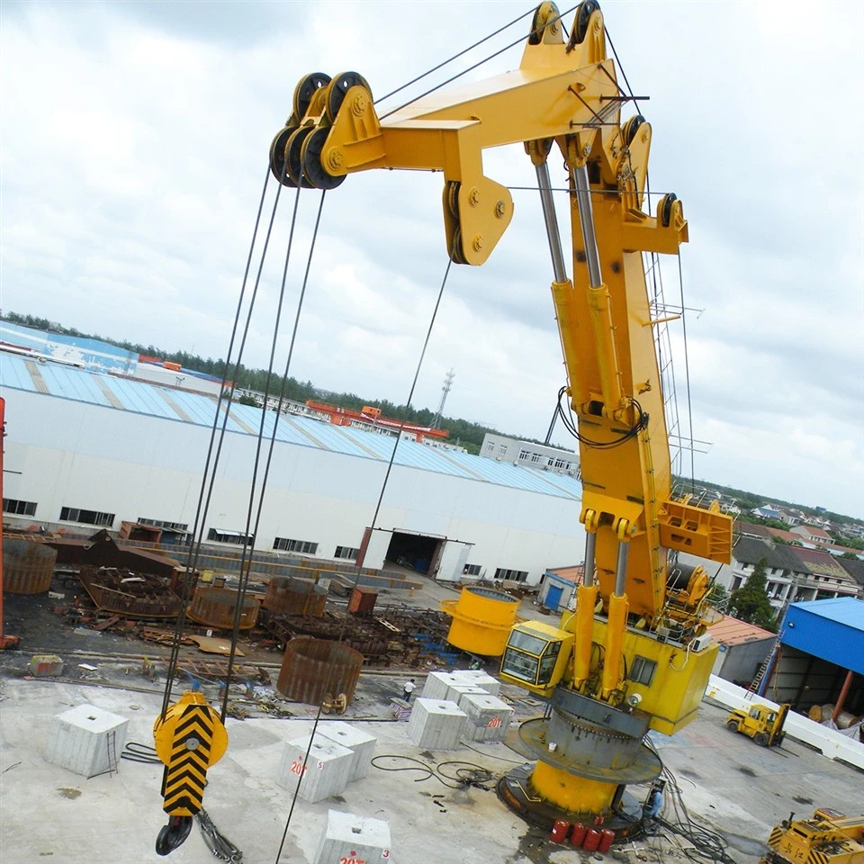 knuckle boom offshore crane