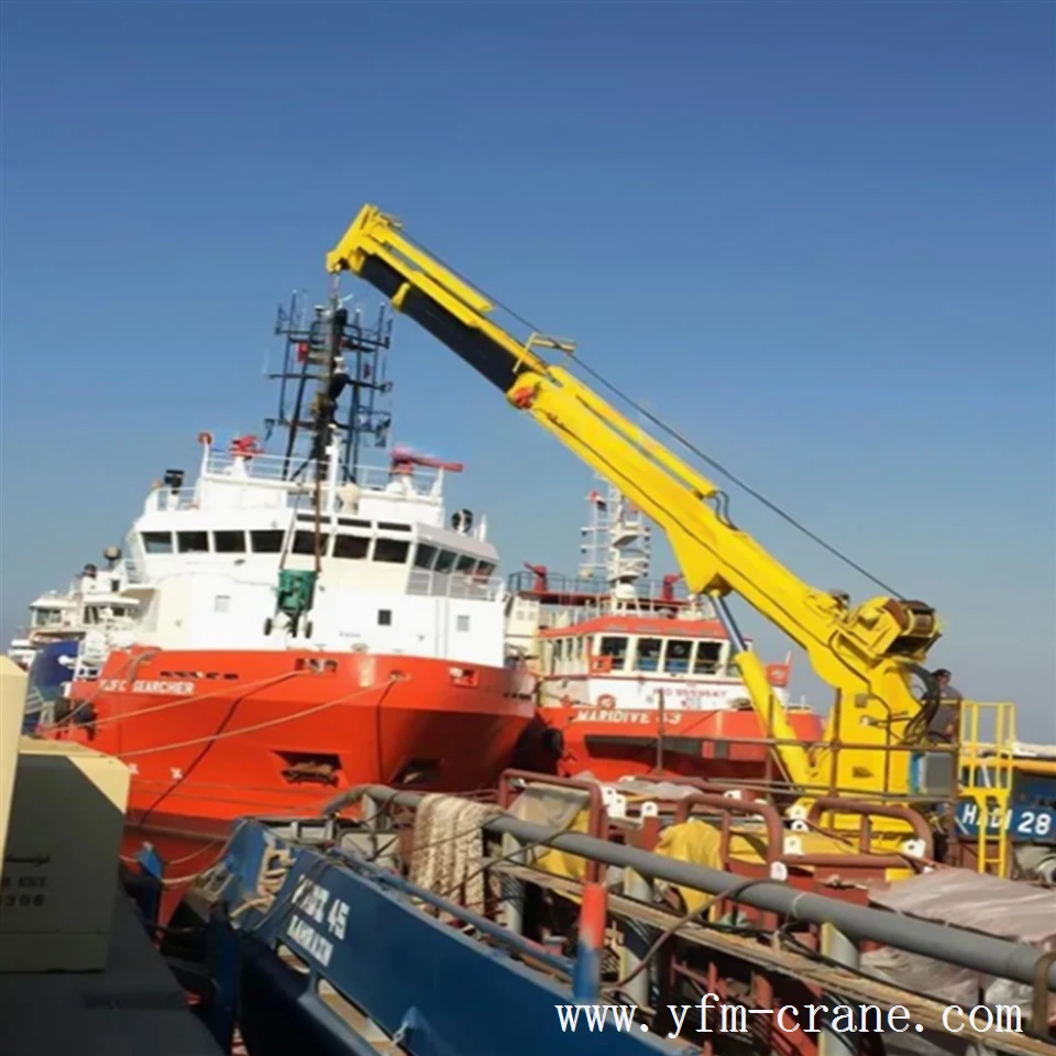 Marine Telescopic Deck Crane factory Marine Telescopic Deck Crane factory