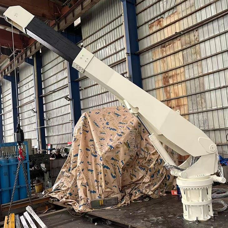 telescopic boom deck crane telescopic boom deck crane