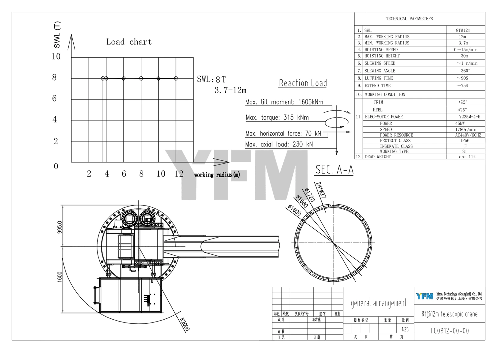 marine telescopic deck crane marine telescopic deck crane